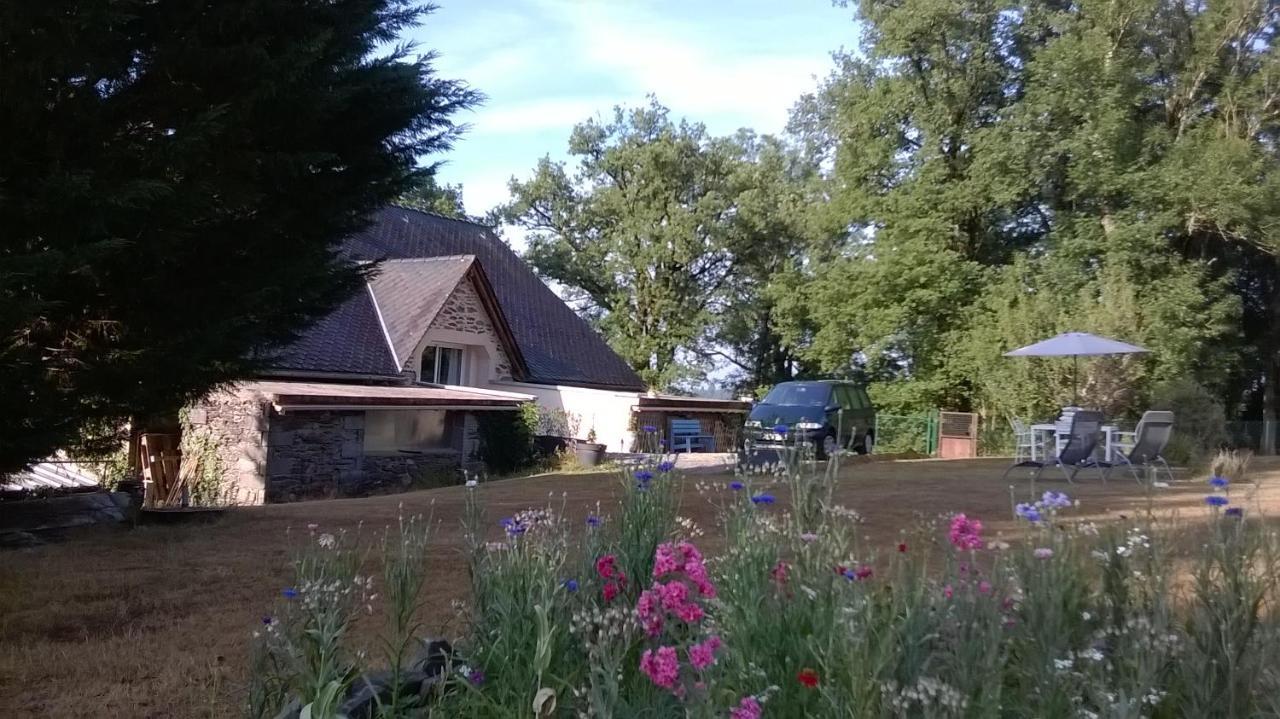 Villa Gite De La Maison Bleue Mirandol-Bourgnounac Exterior foto
